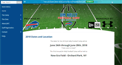 Desktop Screenshot of jimkellyfootballcamp.com